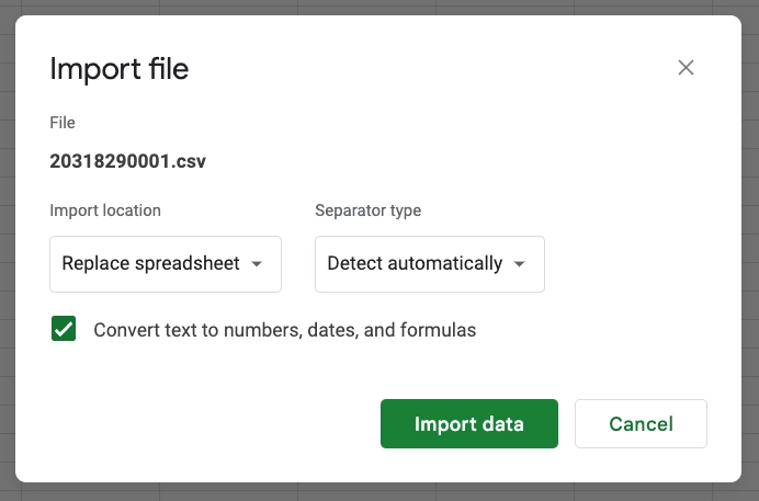 import csv