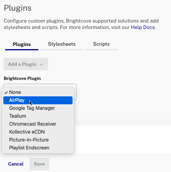 AirPlay Plugin