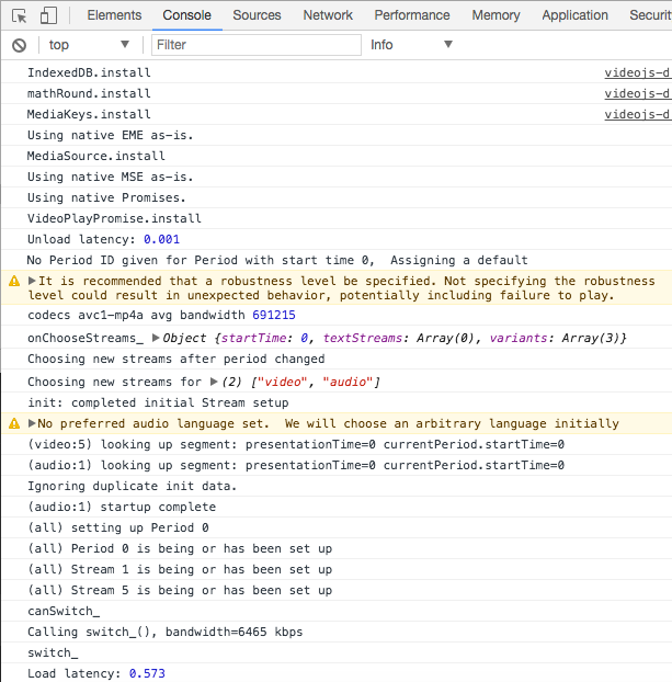 Debugging in console at startup