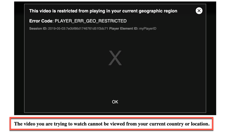 geo error