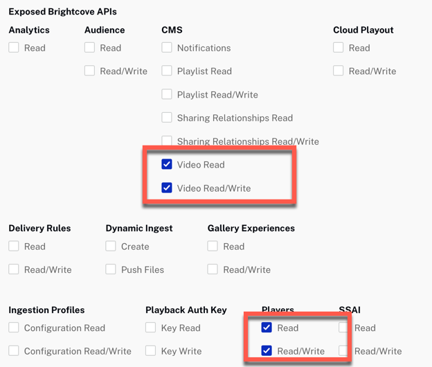 API Authentication UI